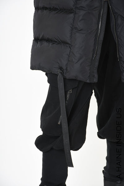 Hooded puffer coat