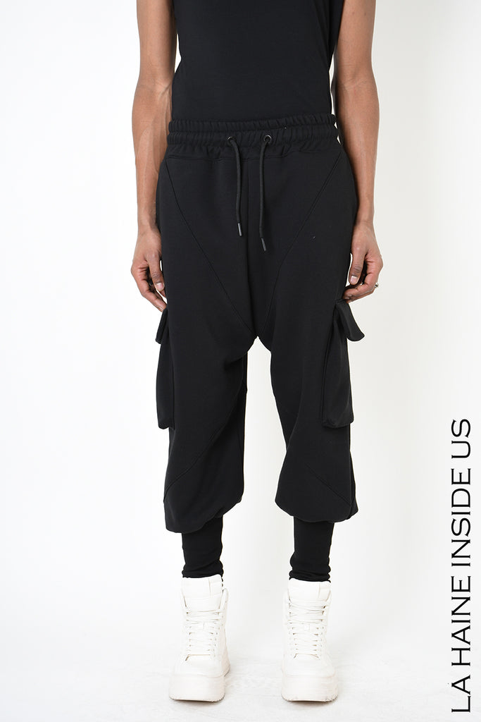 Soft cotton cargo trousers