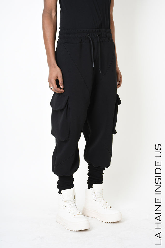 Soft cotton cargo trousers