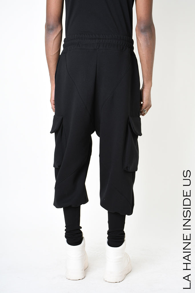 Soft cotton cargo trousers