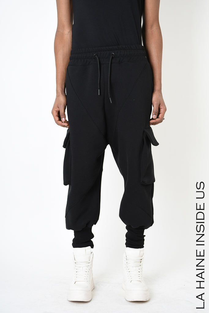 Soft cotton cargo trousers