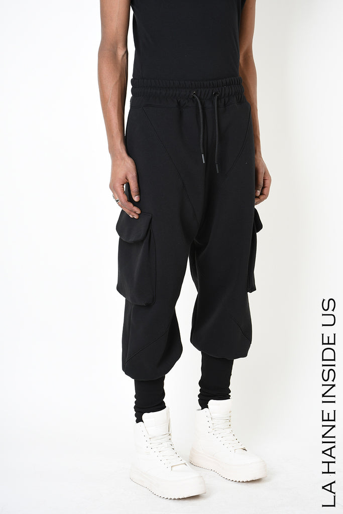 Soft cotton cargo trousers