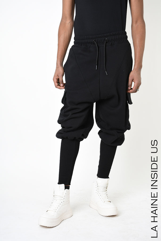 Soft cotton cargo trousers