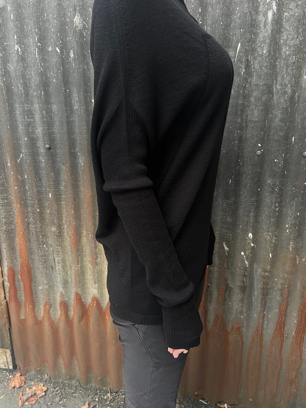 Rick Owens Crater knit sweater