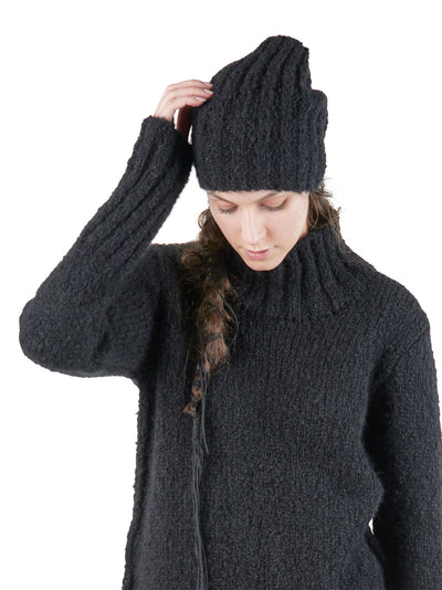 Cian alpaca knit beanie