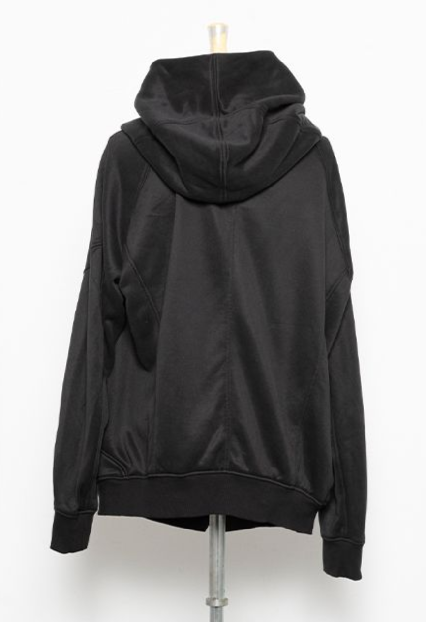 JULIUS Cupro blend hoodie