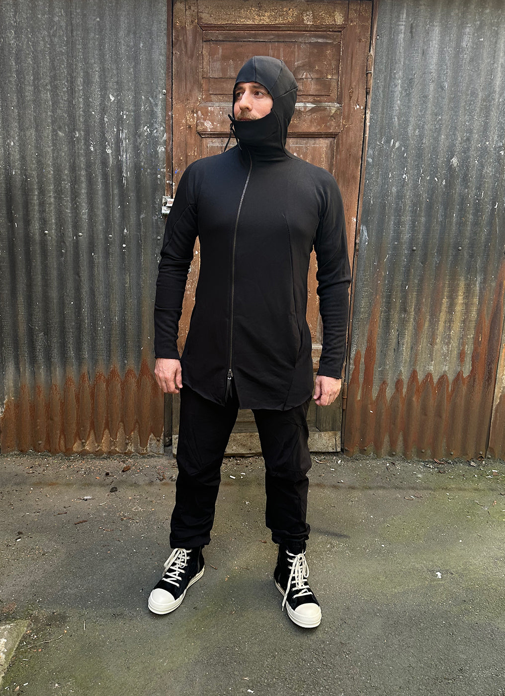 Distortion Modal sweat hoodie
