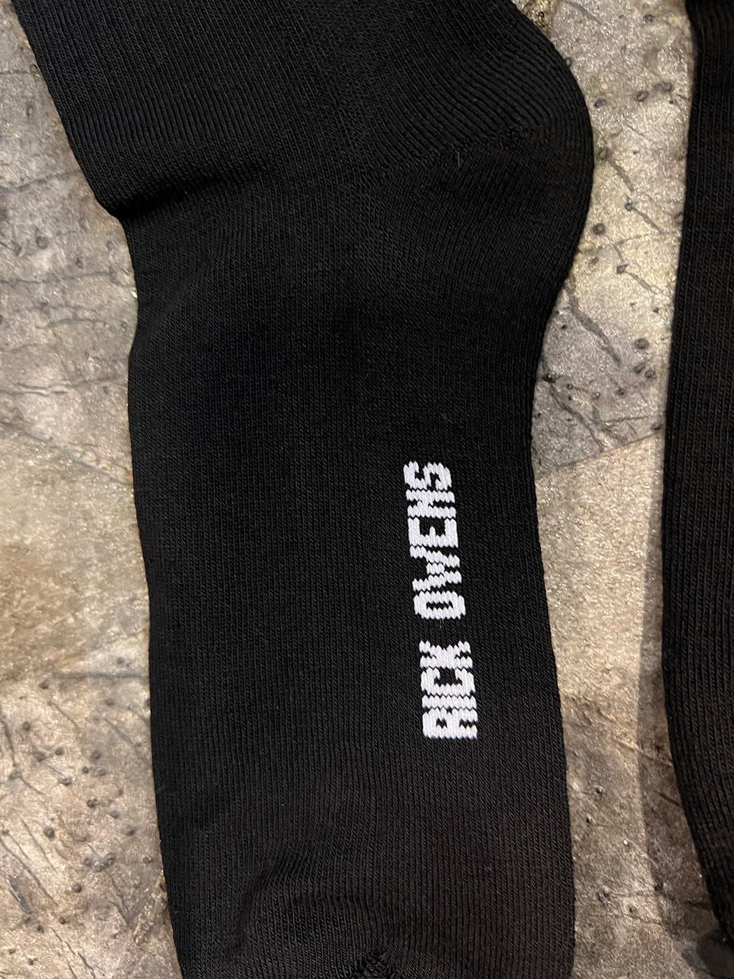 Rick Owens Thigh high socks