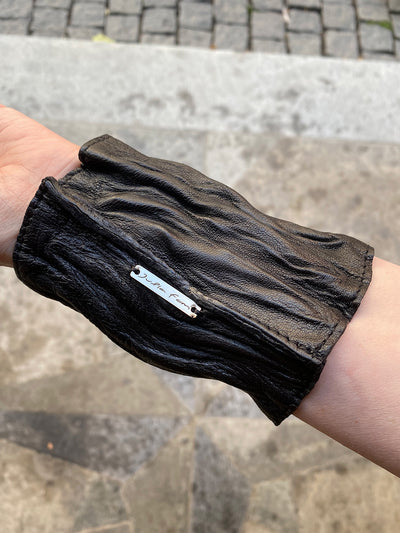 Long transform leather bracelet