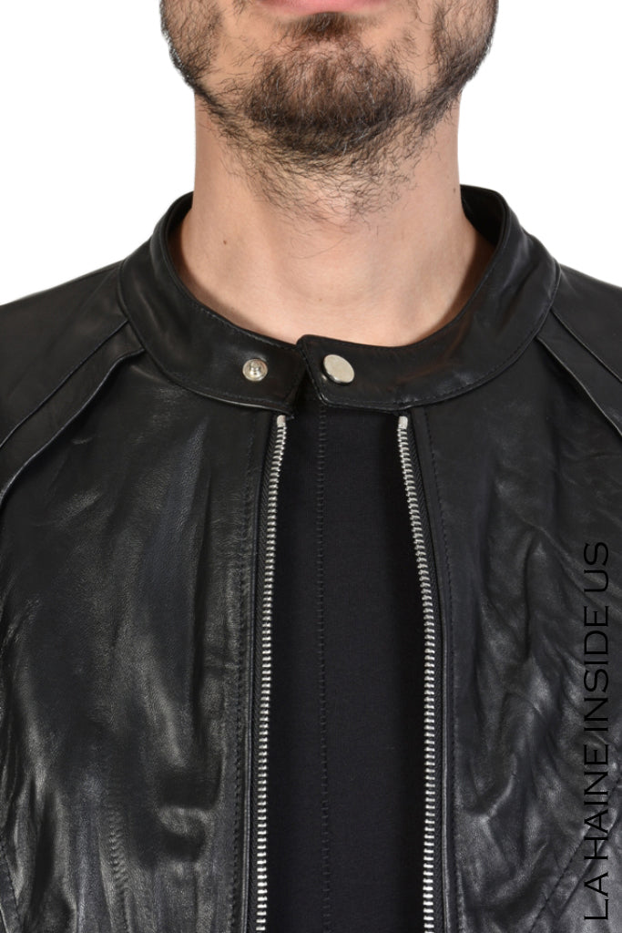 Freccia leather jacket