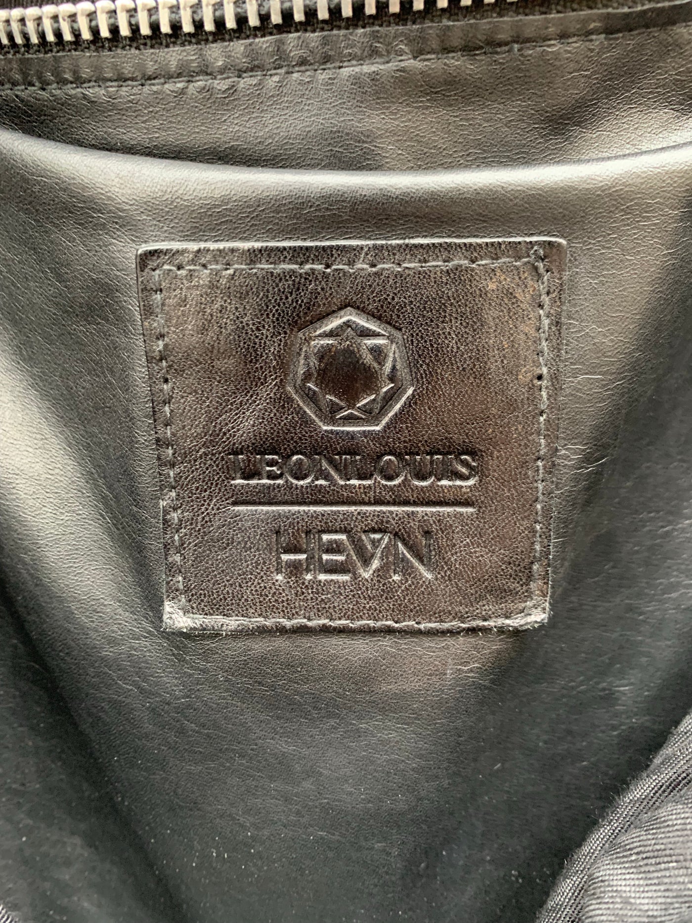 Leon Louis x HEVN Limited edition TENEBRIS leather tote